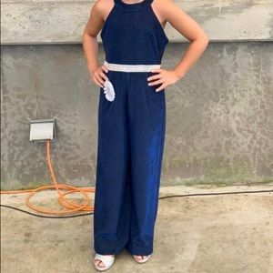 Size 8 glitter jumpsuit